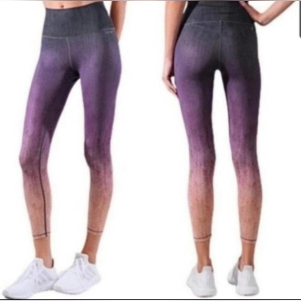 NWOT, AR-33, Leggings Ombre High Waist Women's, Sz Medium